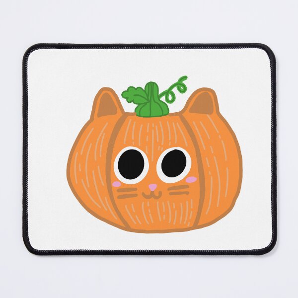 Item preview, pumpkin cat designed and sold by Mariecobiz.