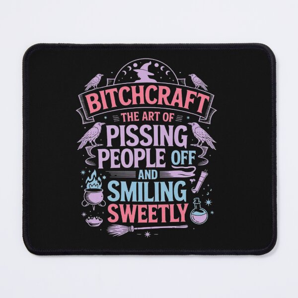 Item preview, Bitchcraft-The Art of Pissing People Off and Smiling Sweetly designed and sold by Vastingan.