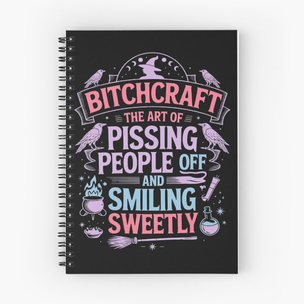 Item preview, Bitchcraft-The Art of Pissing People Off and Smiling Sweetly designed and sold by Vastingan.