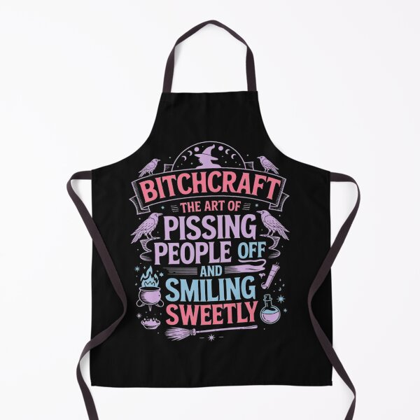 Item preview, Bitchcraft-The Art of Pissing People Off and Smiling Sweetly designed and sold by Vastingan.