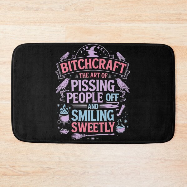 Item preview, Bitchcraft-The Art of Pissing People Off and Smiling Sweetly designed and sold by Vastingan.