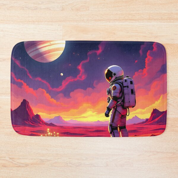 Item preview, Lone Astronaut on a Red Planet designed and sold by Sharon Schwalbe.