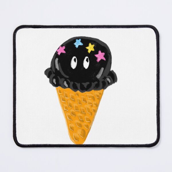 Item preview, spirited away soot sprite ice cream cone designed and sold by Mariecobiz.