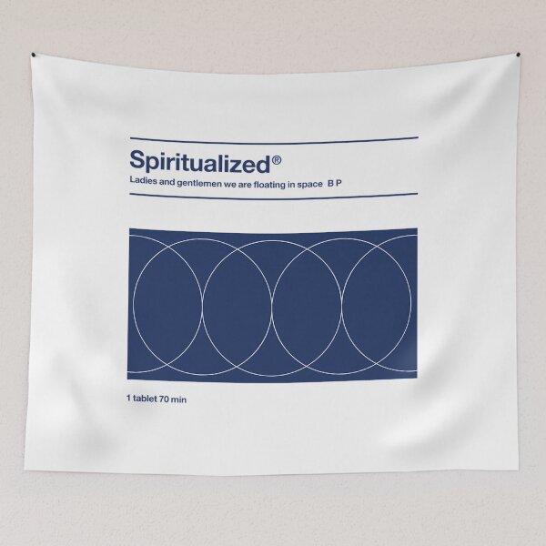 Aperçu de l'œuvre Spiritualized - Ladies And Gentlemen We Are Floating In Space créée et vendue par Cotyonnelly.