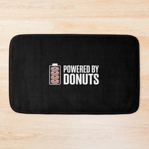 Item preview, Donut lover funny powered by donuts designed and sold by PeteHomenick.