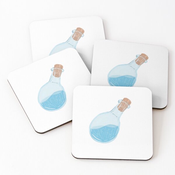 Item preview, blue vial potion cicular designed and sold by Mariecobiz.