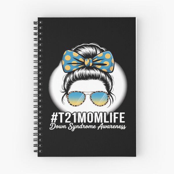 Item preview, Down Syndrome Mom Life Messy Bun Down Syndrome Awareness designed and sold by PeteHomenick.
