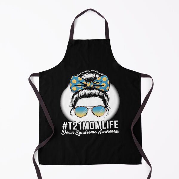 Item preview, Down Syndrome Mom Life Messy Bun Down Syndrome Awareness designed and sold by PeteHomenick.