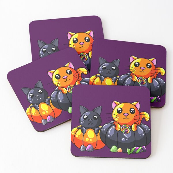 Item preview, Trick or Treat Cats & Bats designed and sold by EmpressChel.