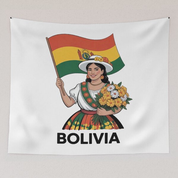 Item preview, Bolivia Flag , Bolivian Flag, Bolivia  designed and sold by Vastingan.