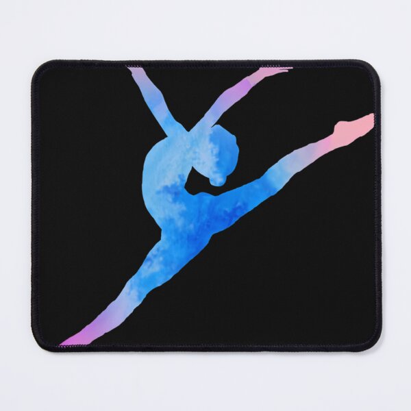 Item preview, Ballet-Jump-Dancer-Jete-Watercolor-Silhouette designed and sold by isaiasyoul.
