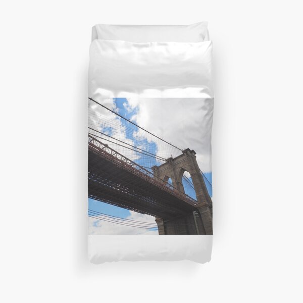 Brooklyn Bridge from DUMBO Duvet Cover