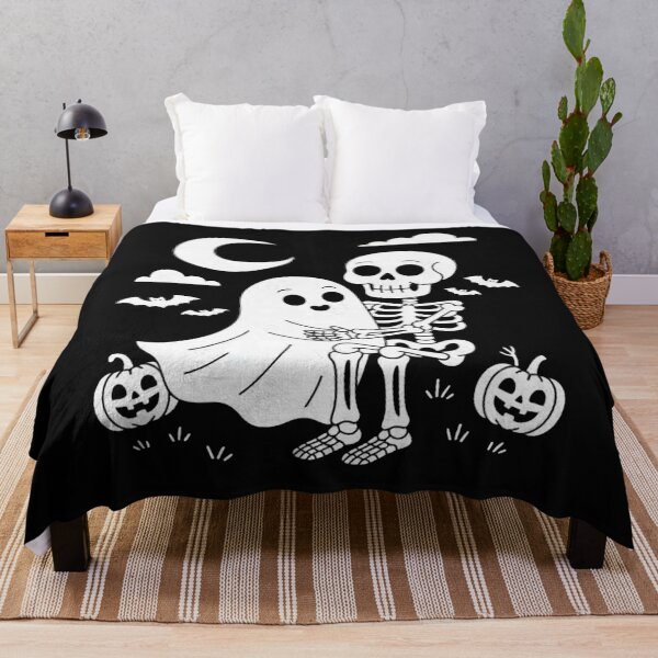Item preview, Boo Ghost and Skeleton Playing for Halloween Parties designed and sold by Vastingan.
