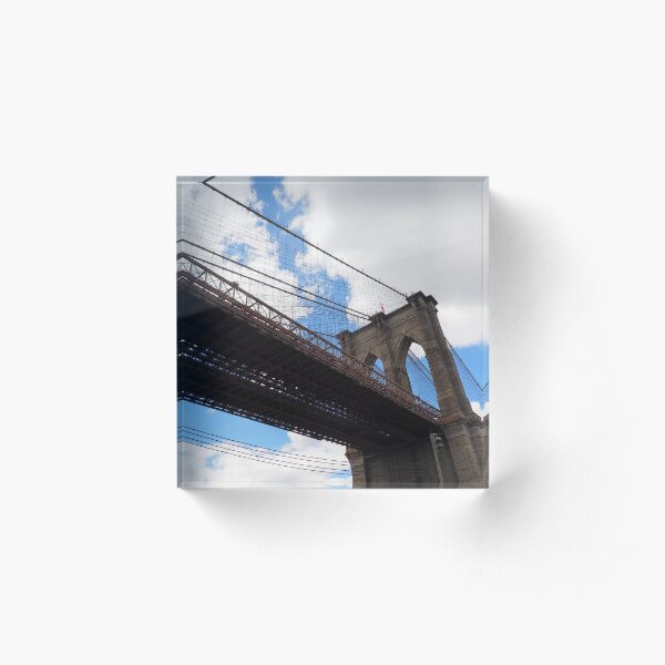 Brooklyn Bridge from DUMBO Acrylic Block