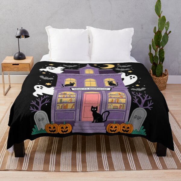 Item preview, Bookish Ghost Haunted Bookstore Cat Bookworm Book Lover designed and sold by Vastingan.