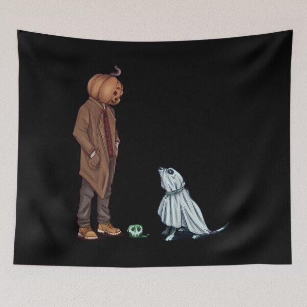 Item preview, Cute,And,Scary,Halloween,Man,And,His,Dog,Best,Friend,,, designed and sold by iuktvvdfeu5.