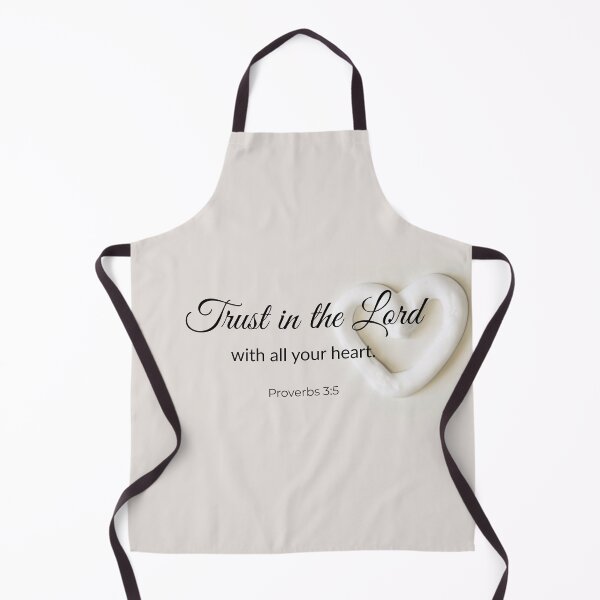 Item preview, Heart Surrendered, Trust Risen | Proverbs 3:5 Bible Verse Poster designed and sold by Dwordsdaily.