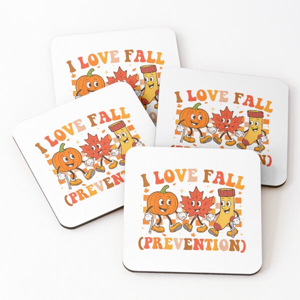 Item preview, Retro I Love Fall Prevention Fall Physical Therapy Nurse designed and sold by Annabellegeorge.