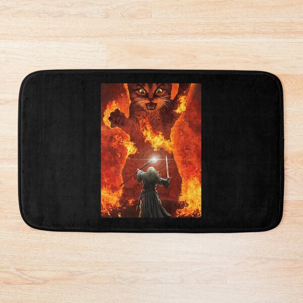 Item preview, Balrog-Cat-Shirt-Tshir designed and sold by bertvalen.