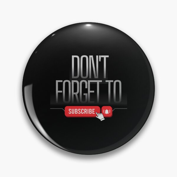 Item preview, Don'T Forget To Subscribe designed and sold by BognarDorian.