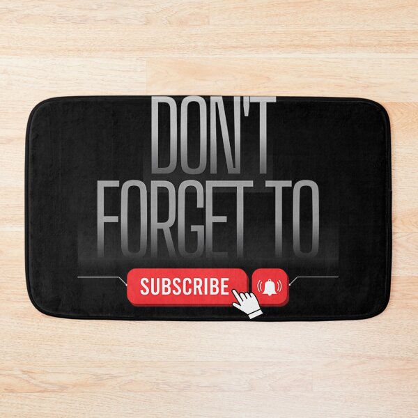 Item preview, Don'T Forget To Subscribe designed and sold by BognarDorian.
