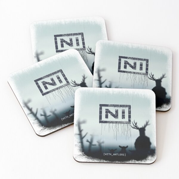 Item preview, Ni Knights With Antlers Album Cover Parody-Music Lovers Humor designed and sold by Cotyonnelly.