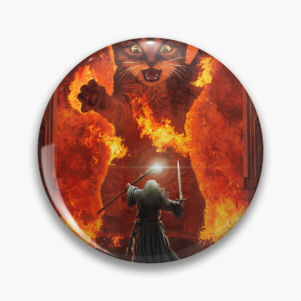 Item preview,  Balrog-Cat-Shirt-Tshir designed and sold by bertvalen.
