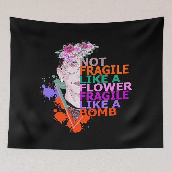 Item preview, Not Fragile Like a Flower designed and sold by Coussahi.