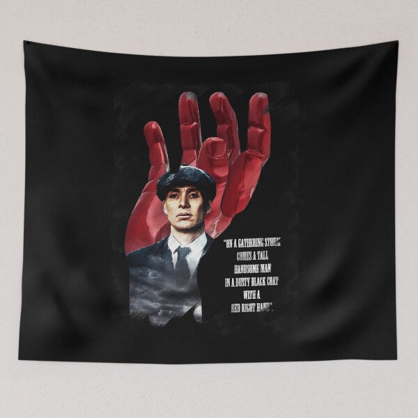 Artikelvorschau, Tommy Shelby, rote rechte Hand entworfen und verkauft von TobiHatfield.