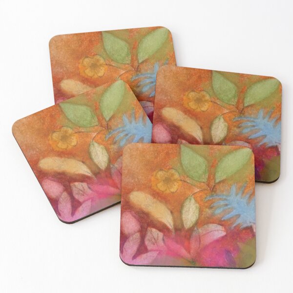 Item preview, Floral Terracotta: Bohemian Garden in Textured Watercolor designed and sold by AcuarelasCA.