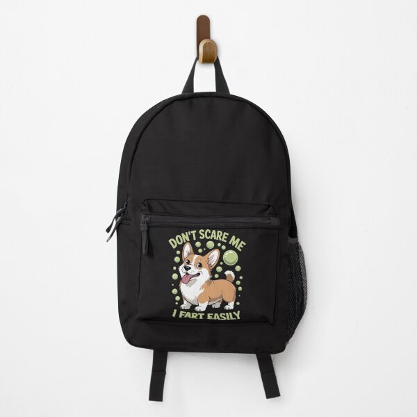 Item preview, Don't Scare Me I Fart Easily Funny Fart Joke Corgi designed and sold by Ikwalima.