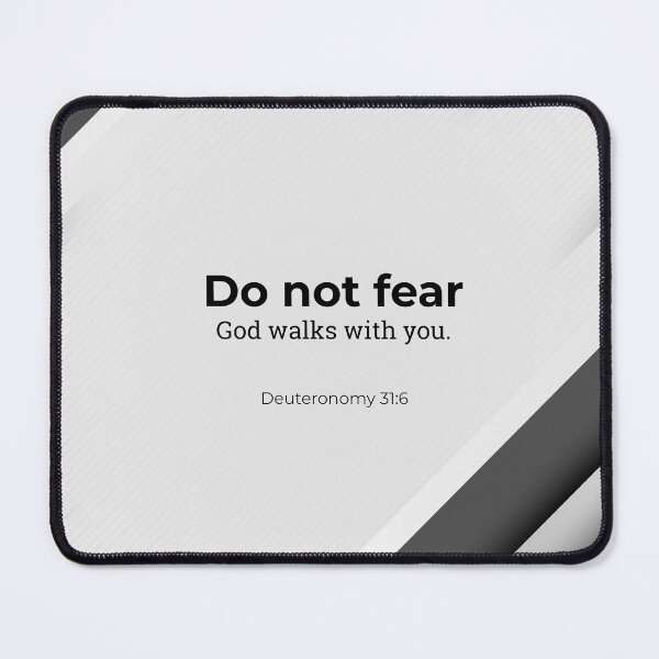 Item preview, Fearless Footsteps, Heaven’s Guard | Deuteronomy 31:6 Christian Art designed and sold by Dwordsdaily.