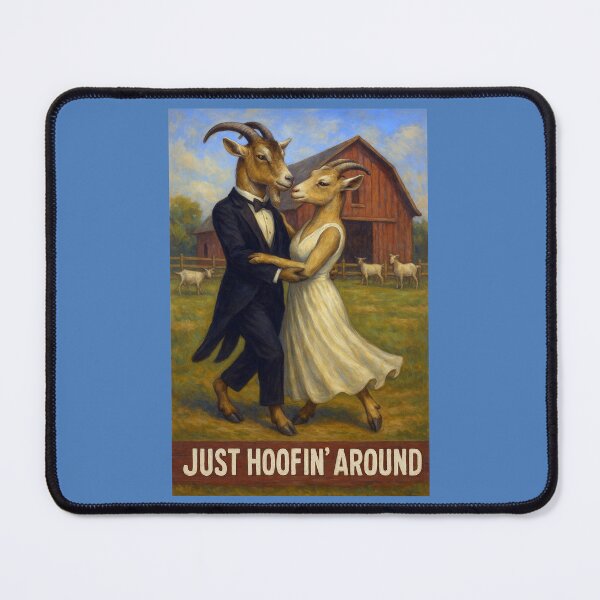 Item preview, Goats Just Hoofin' Around designed and sold by Tridentulus.