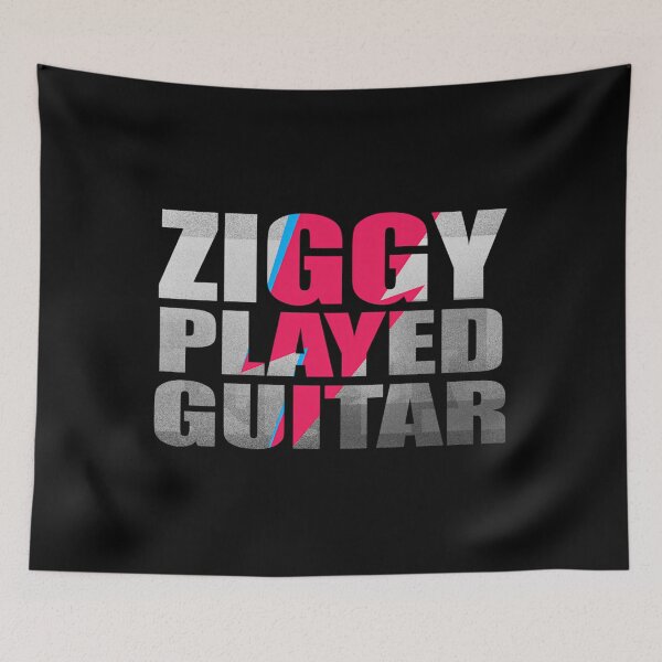 Item preview, Ziggy Played Guitar On Black designed and sold by JohnNorriss.
