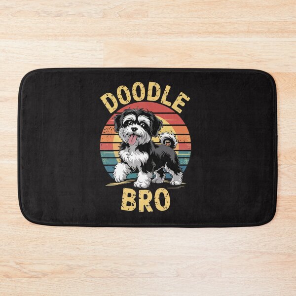 Item preview, Doodle Bro Brother - Aussie Doodle & Goldendoodle designed and sold by Ikwalima.