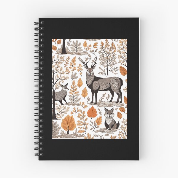 Item preview, Deer And Foxes Amidst The Fall Graphic 	 designed and sold by oeslvacaxa38.