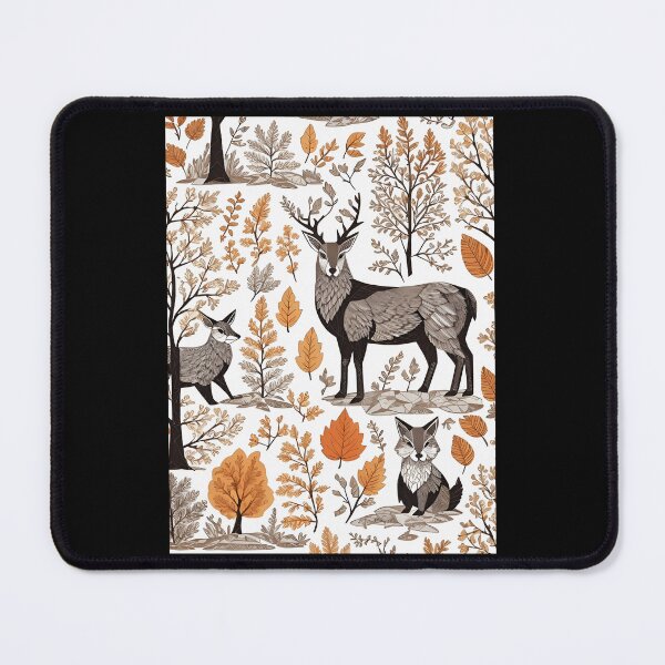 Item preview, Deer And Foxes Amidst The Fall Graphic 	 designed and sold by oeslvacaxa38.