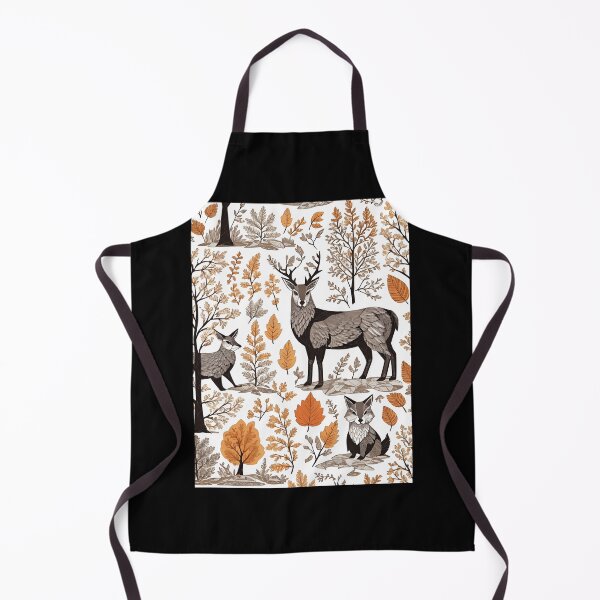 Item preview, Deer And Foxes Amidst The Fall Graphic designed and sold by oeslvacaxa38.