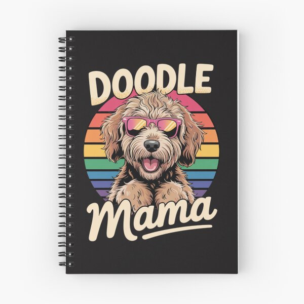 Aperçu de l'œuvre Maman Doodle Maman Goldendoodle créée et vendue par Ikwalima.