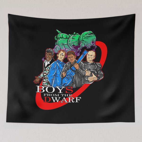 Item preview, Red Dwarf Boys From The Dwarf Starbug designed and sold by TobiHatfield.