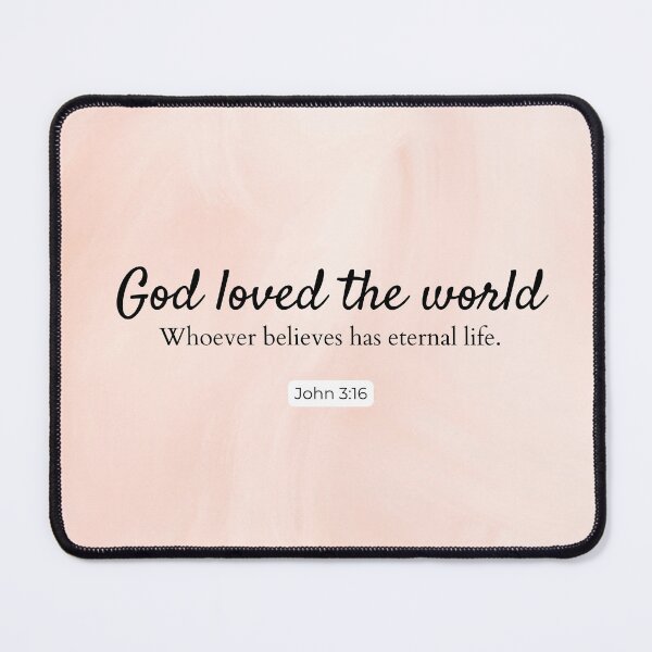 Item preview, Boundless Love, Eternal Light | John 3:16 Scripture Wall Decor designed and sold by Dwordsdaily.