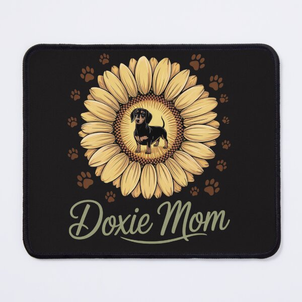 Item preview, Doxie Mom Sunflower Dachshund Lover Dog Mom Mama designed and sold by Ikwalima.