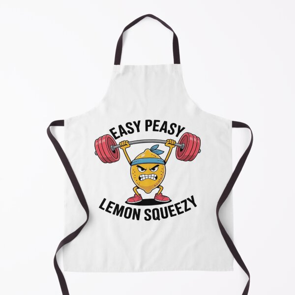 Item preview, Easy Peasy Lemon Squeezy Funny Lemon Lifting designed and sold by BlackStars3Neon.