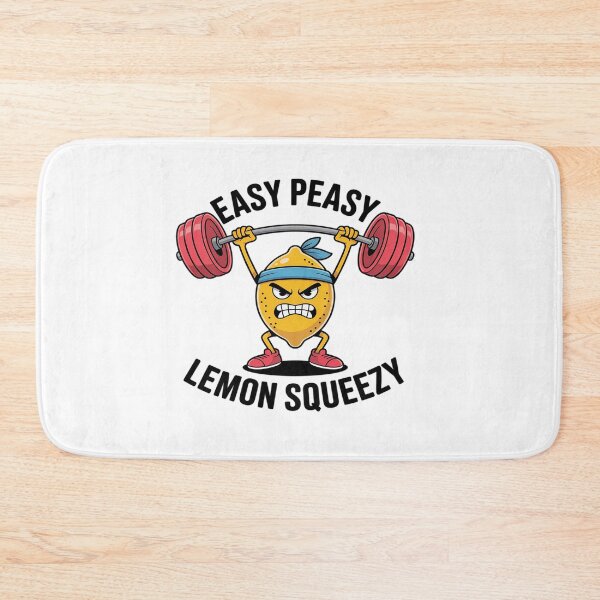 Item preview, Easy Peasy Lemon Squeezy Funny Lemon Lifting designed and sold by BlackStars3Neon.