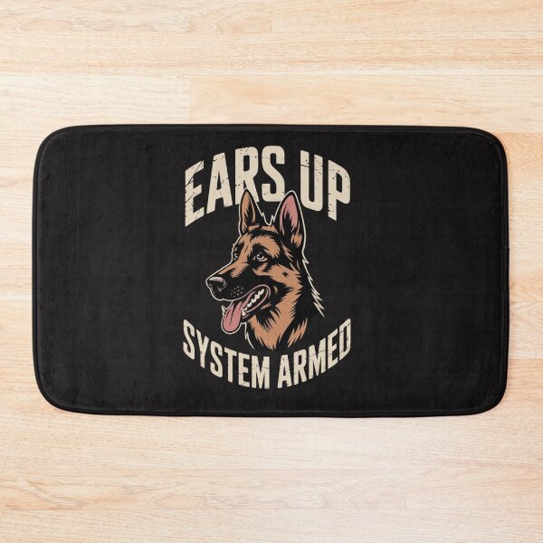 Item preview, Ears Up System Armed Dog Lover Animal German Shepherd designed and sold by Ikwalima.