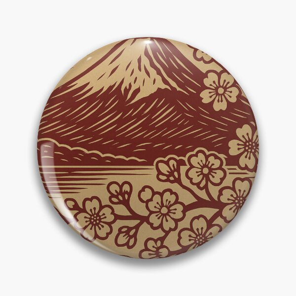 Item preview, Vintage Japan Post Stamp with Mount Fuji – 日本郵便 Retro Design designed and sold by Travellerz.