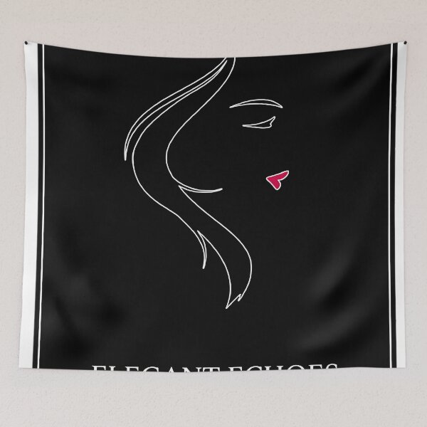 Item preview, Elegant Echoes – Minimalist Line Art Female Portrait Poster designed and sold by FujiwaraKatsuro.