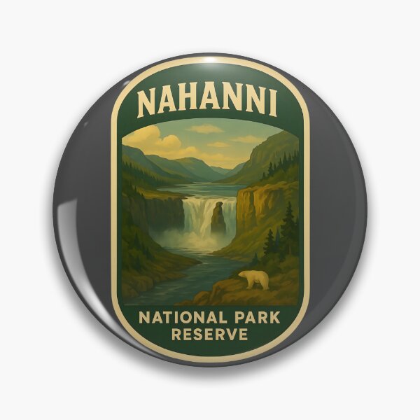 Item preview, Vintage Canadian National Park Prints: Nahanni designed and sold by PinUpPizzazz.