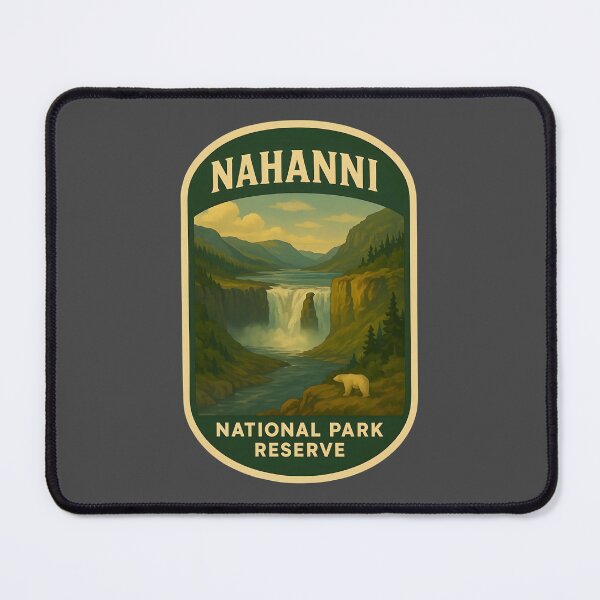 Item preview, Vintage Canadian National Park Prints: Nahanni designed and sold by PinUpPizzazz.