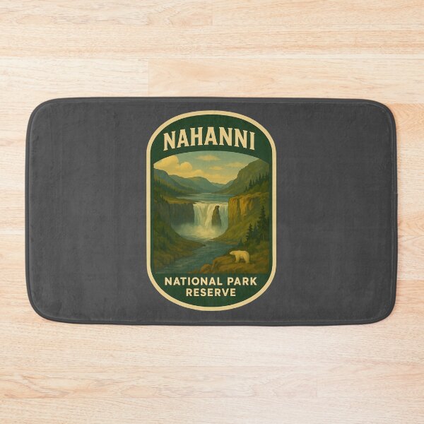 Item preview, Vintage Canadian National Park Prints: Nahanni designed and sold by PinUpPizzazz.